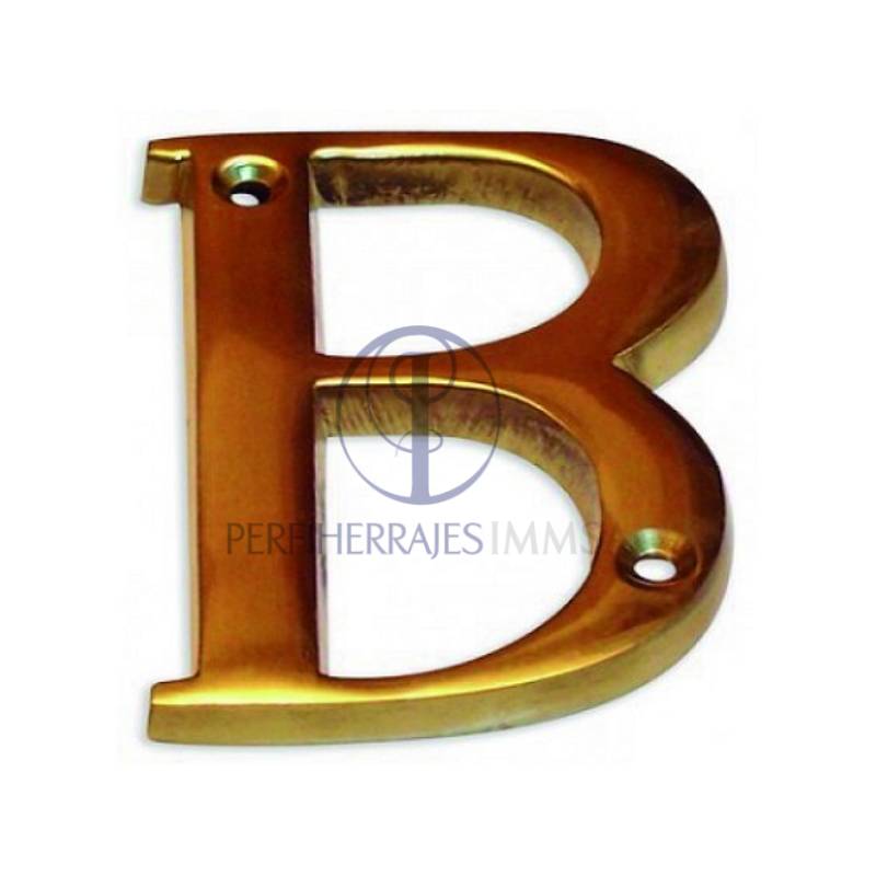Letra de Bronce